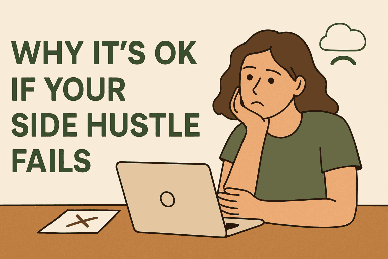 Why It’s Ok If Your Side Hustle Fails