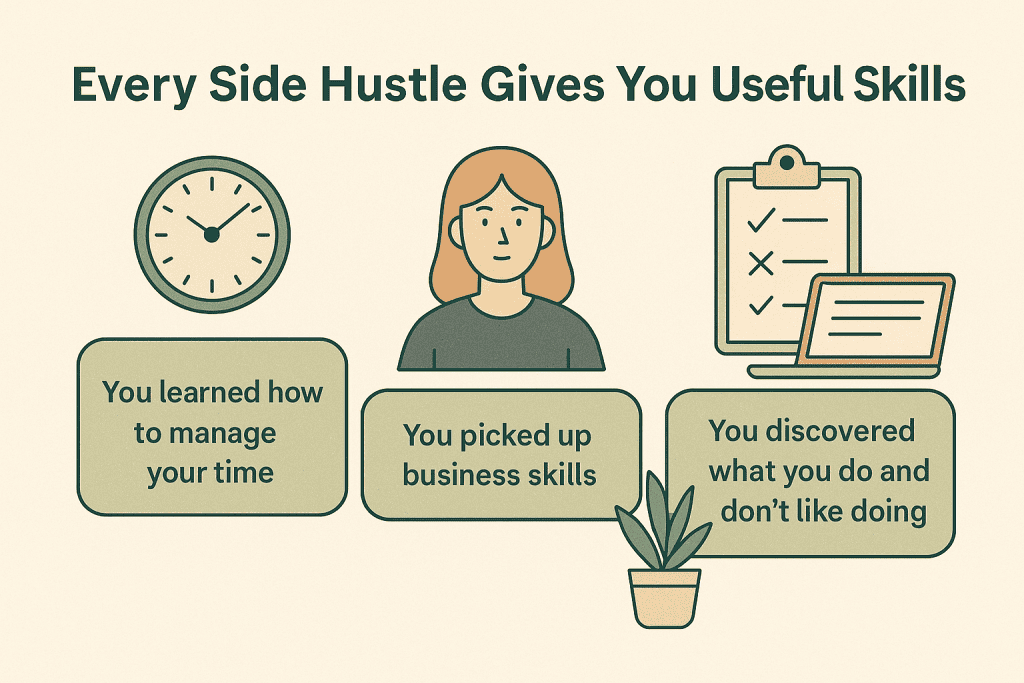 Every Side Hustle Gives You Useful Skills